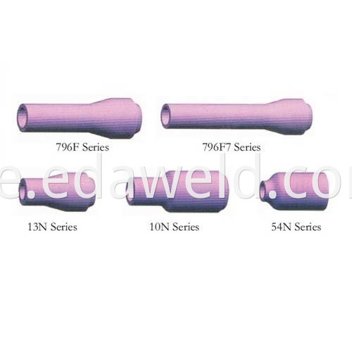 10N48 Tig Welding Ceramic Nozzles